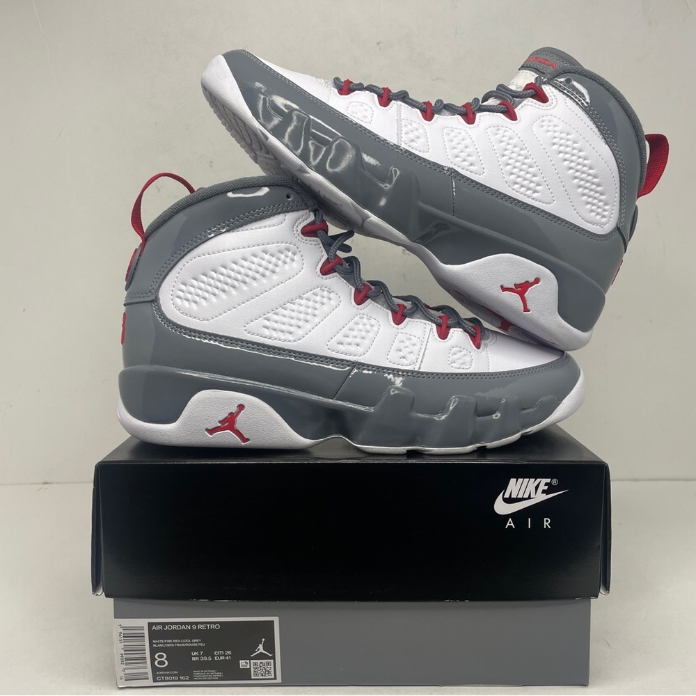 Nike Air Jordan 9 Retro “Fire Red” 2022 - Picture 1 of 4